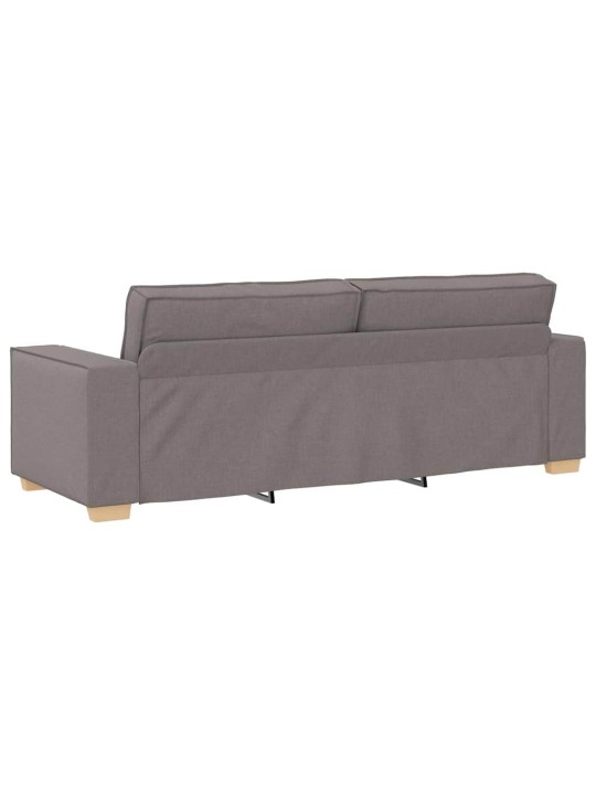 Diivanikomplekt 3 tk pruunikashall 220 x 78 x 84 cm kangas