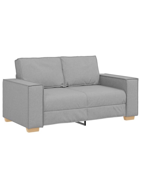 Diivanikomplekt padjaga 3 tk hall 220 x 78 x 84 cm kangas