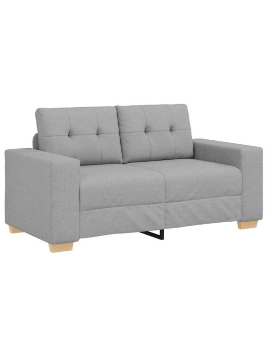 Diivanikomplekt padjaga padjaga 3 tk hall kangas