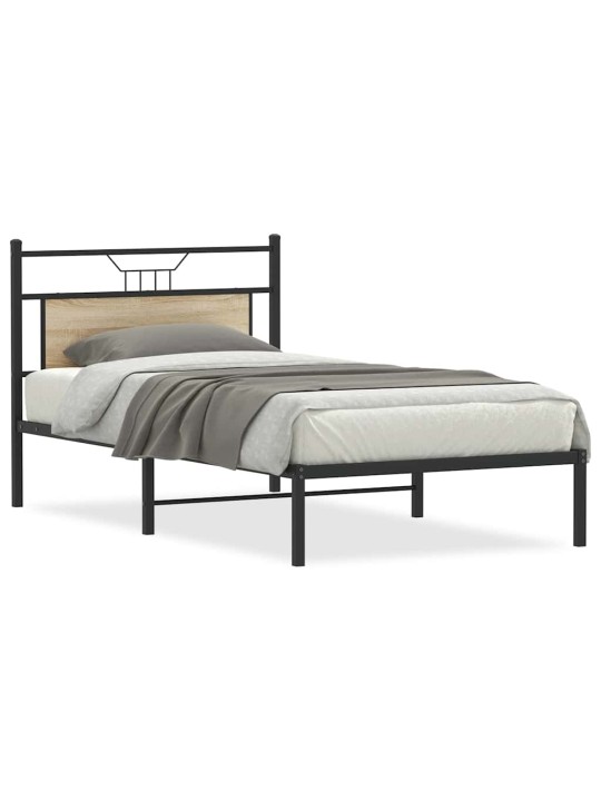 VOODIRAAM ILMA MADRATSITA, SONOMA TAMM, 107X203 CM, TEHISPUIT