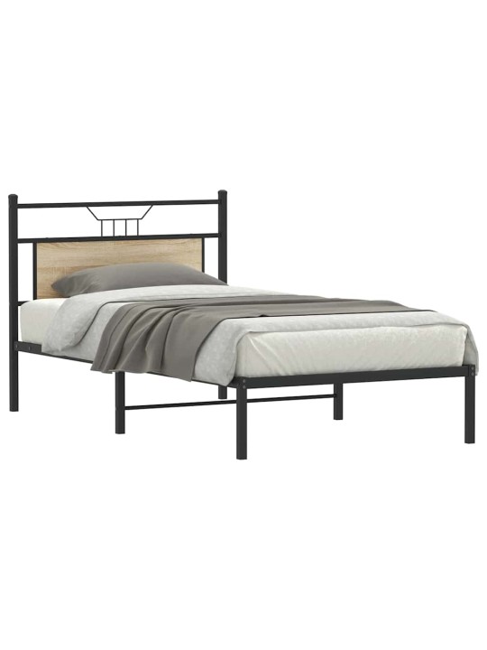 VOODIRAAM ILMA MADRATSITA, SONOMA TAMM, 107X203 CM, TEHISPUIT