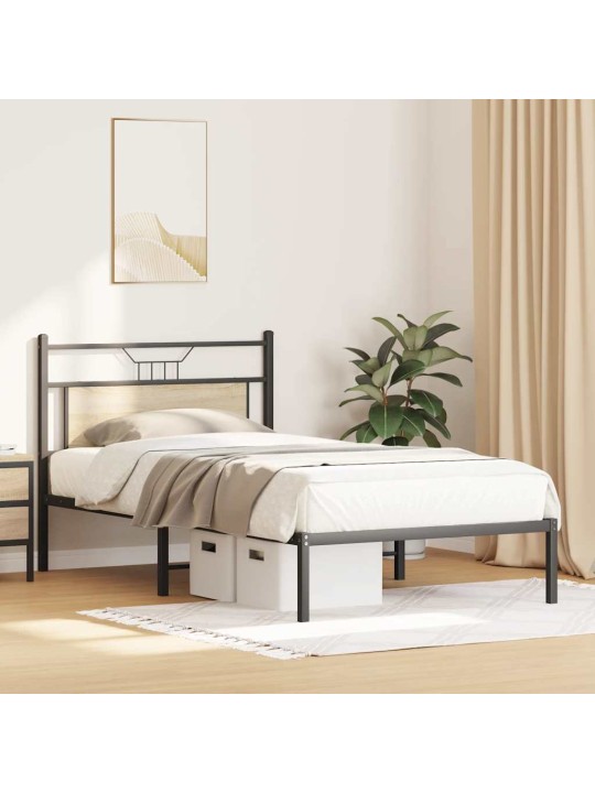 VOODIRAAM ILMA MADRATSITA, SONOMA TAMM, 107X203 CM, TEHISPUIT