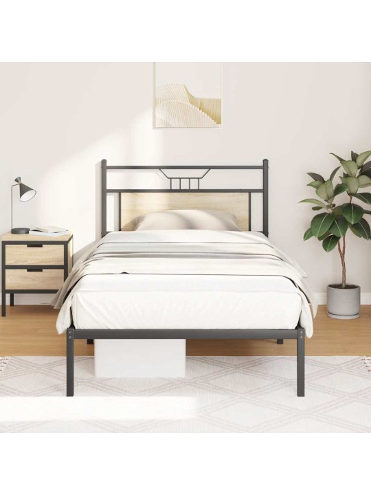 VOODIRAAM ILMA MADRATSITA, SONOMA TAMM, 107X203 CM, TEHISPUIT