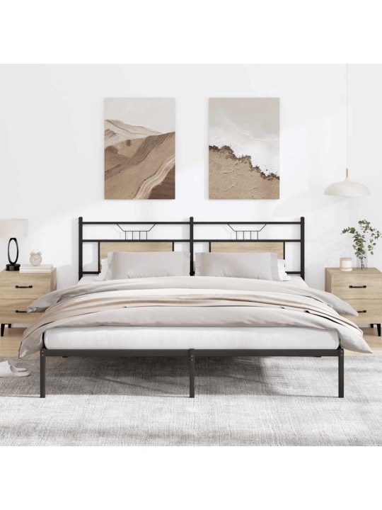 VOODIRAAM ILMA MADRATSITA, SONOMA TAMM, 183X203 CM, TEHISPUIT