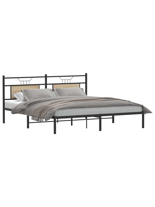VOODIRAAM ILMA MADRATSITA, SONOMA TAMM, 183X213 CM, TEHISPUIT