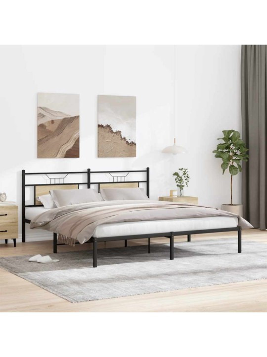 VOODIRAAM ILMA MADRATSITA, SONOMA TAMM, 183X213 CM, TEHISPUIT