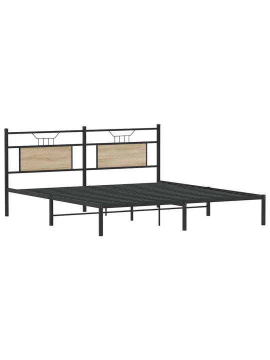 VOODIRAAM ILMA MADRATSITA, SONOMA TAMM, 183X213 CM, TEHISPUIT