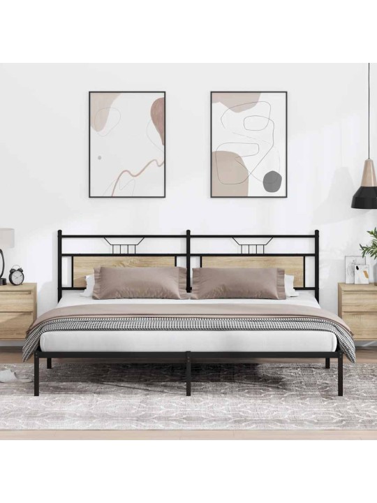 VOODIRAAM ILMA MADRATSITA, SONOMA TAMM, 200X200 CM, TEHISPUIT