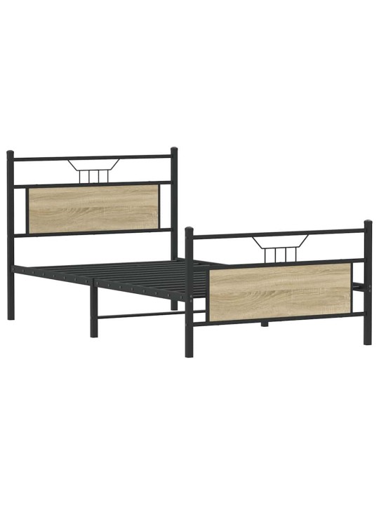 VOODIRAAM ILMA MADRATSITA, SONOMA TAMM, 107X203 CM, TEHISPUIT