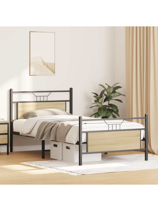 VOODIRAAM ILMA MADRATSITA, SONOMA TAMM, 107X203 CM, TEHISPUIT