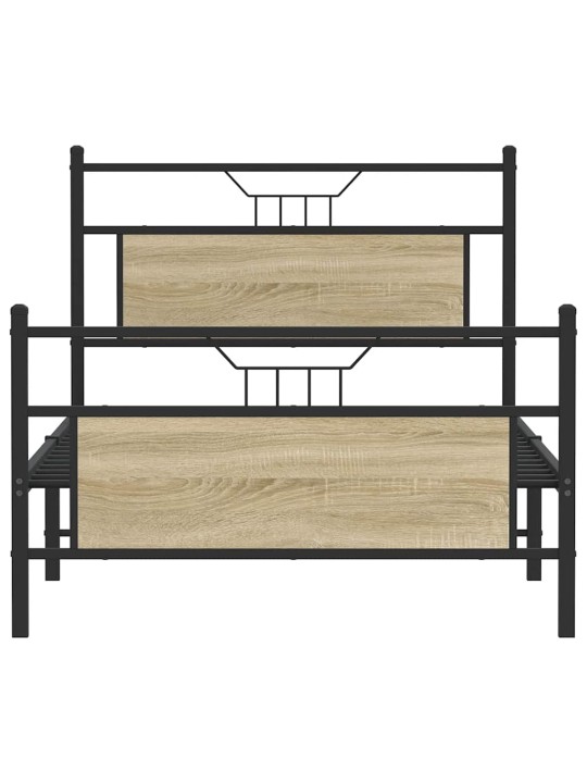 VOODIRAAM ILMA MADRATSITA, SONOMA TAMM, 107X203 CM, TEHISPUIT