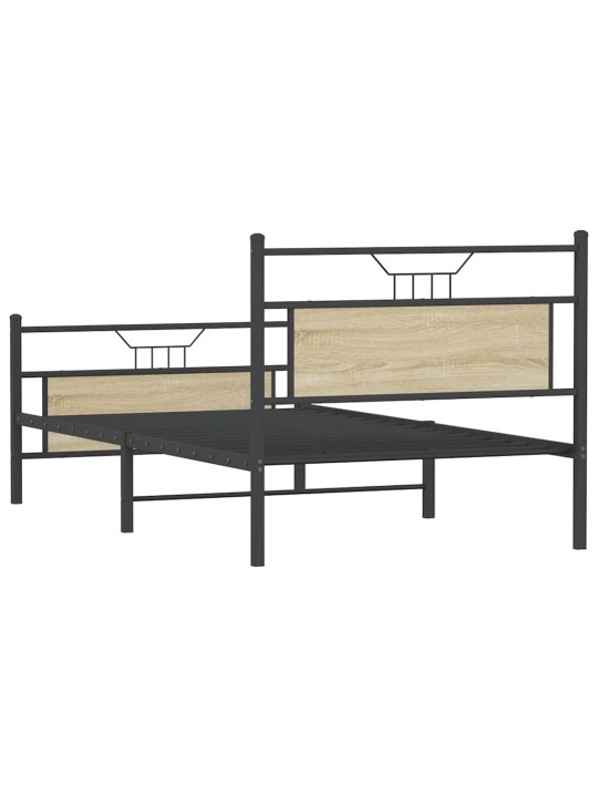 VOODIRAAM ILMA MADRATSITA, SONOMA TAMM, 107X203 CM, TEHISPUIT