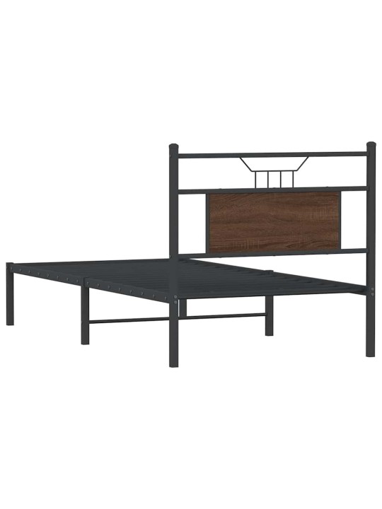 PEATSIGA VOODIRAAM, ILMA MADRATSITA, PRUUN TAMM 75X190 CM