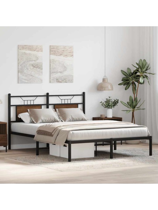 VOODIRAAM ILMA MADRATSITA PRUUN TAMM 137X190 CM TEHISPUIT