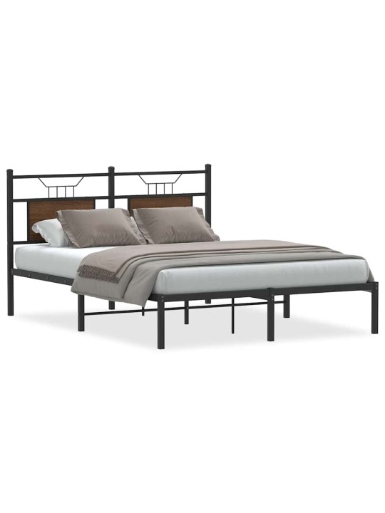 VOODIRAAM ILMA MADRATSITA PRUUN TAMM 150X200 CM TEHISPUIT