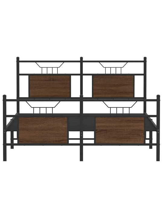 VOODIRAAM ILMA MADRATSITA PRUUN TAMM 137X190 CM TEHISPUIT