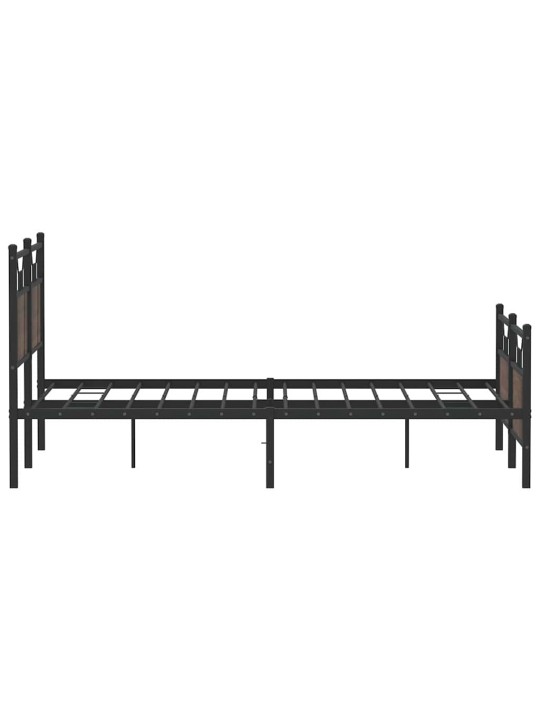 VOODIRAAM ILMA MADRATSITA PRUUN TAMM 137X190 CM TEHISPUIT