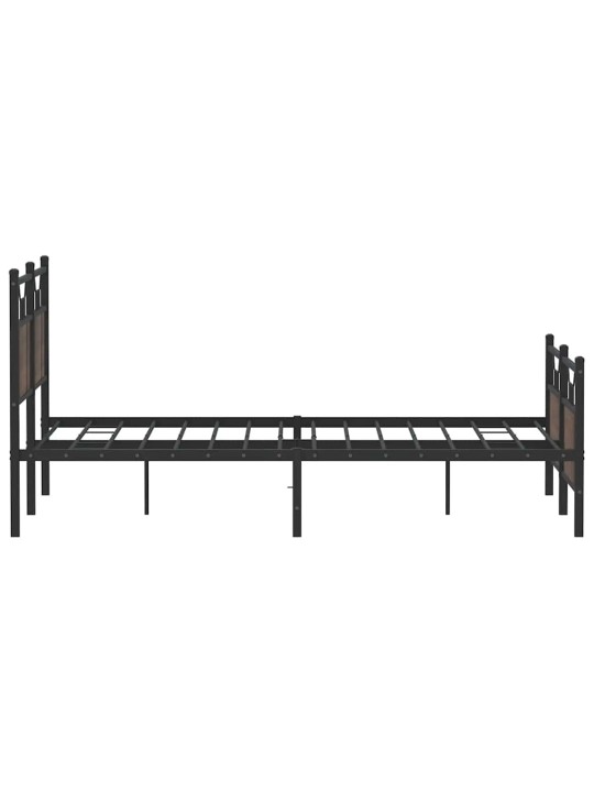 VOODIRAAM ILMA MADRATSITA PRUUN TAMM 140X200 CM TEHISPUIT