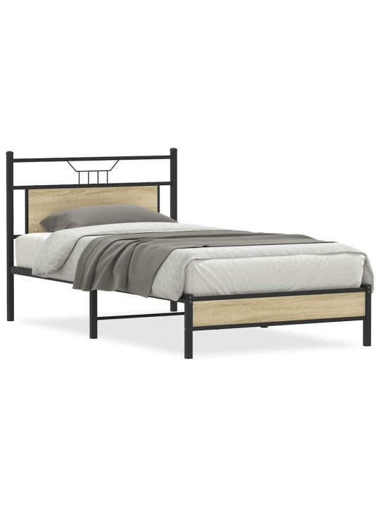 VOODIRAAM ILMA MADRATSITA, SONOMA TAMM, 107X203 CM, TEHISPUIT