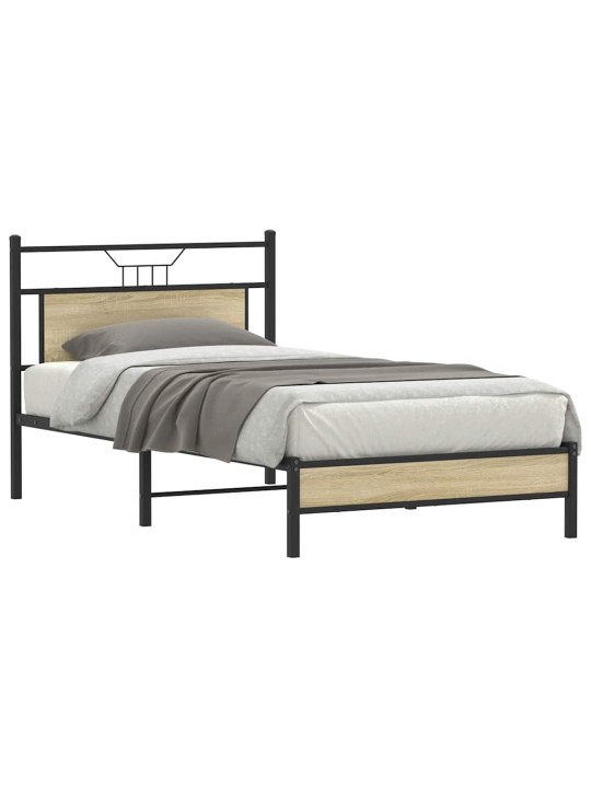 VOODIRAAM ILMA MADRATSITA, SONOMA TAMM, 107X203 CM, TEHISPUIT