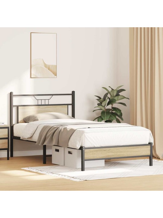 VOODIRAAM ILMA MADRATSITA, SONOMA TAMM, 107X203 CM, TEHISPUIT