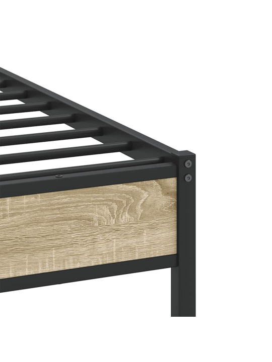 VOODIRAAM ILMA MADRATSITA, SONOMA TAMM, 107X203 CM, TEHISPUIT