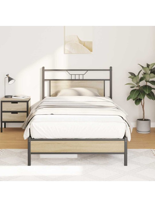 VOODIRAAM ILMA MADRATSITA, SONOMA TAMM, 107X203 CM, TEHISPUIT