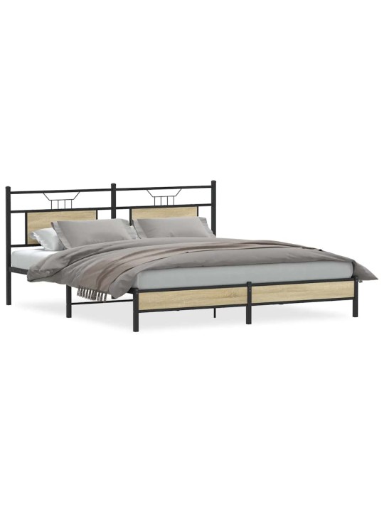VOODIRAAM ILMA MADRATSITA, SONOMA TAMM, 183X213 CM, TEHISPUIT