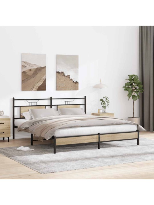 VOODIRAAM ILMA MADRATSITA, SONOMA TAMM, 183X213 CM, TEHISPUIT