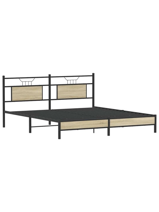 VOODIRAAM ILMA MADRATSITA, SONOMA TAMM, 183X213 CM, TEHISPUIT
