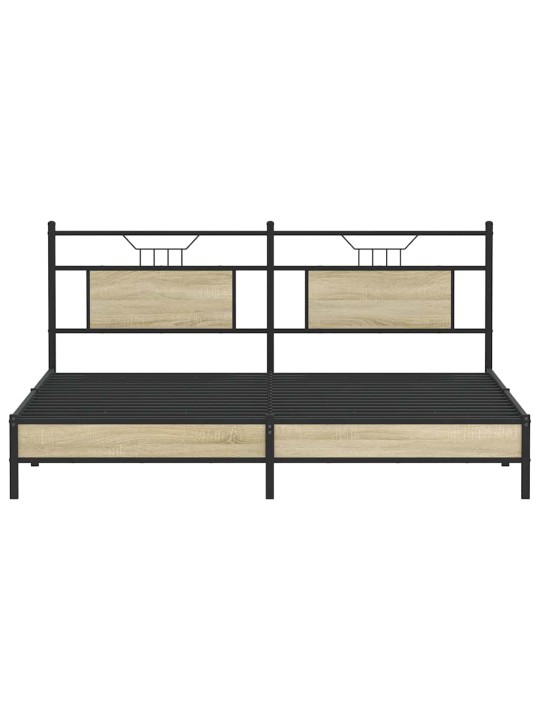 VOODIRAAM ILMA MADRATSITA, SONOMA TAMM, 183X213 CM, TEHISPUIT