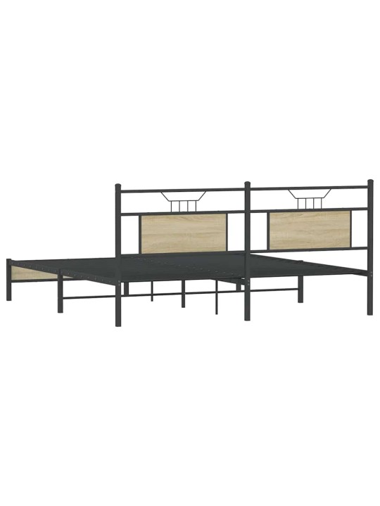 VOODIRAAM ILMA MADRATSITA, SONOMA TAMM, 183X213 CM, TEHISPUIT