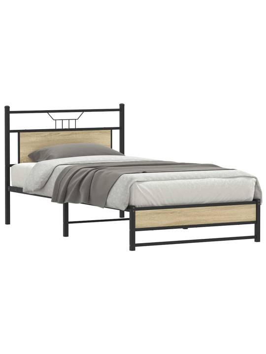 VOODIRAAM ILMA MADRATSITA, SONOMA TAMM, 107X203 CM, TEHISPUIT