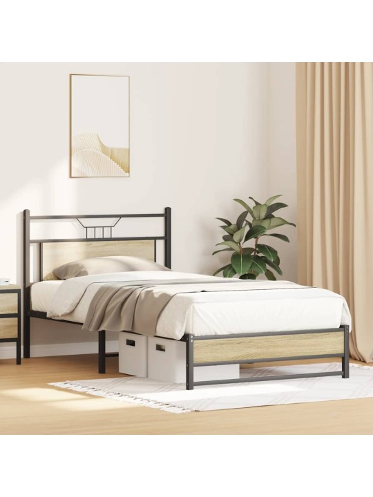 VOODIRAAM ILMA MADRATSITA, SONOMA TAMM, 107X203 CM, TEHISPUIT