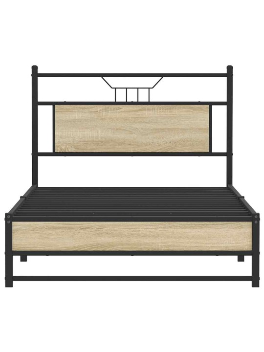 VOODIRAAM ILMA MADRATSITA, SONOMA TAMM, 107X203 CM, TEHISPUIT