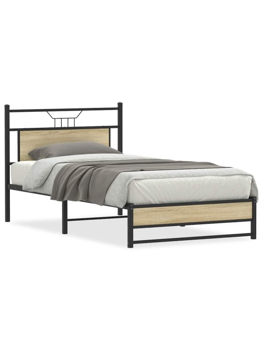 VOODIRAAM ILMA MADRATSITA, SONOMA TAMM, 107X203 CM, TEHISPUIT
