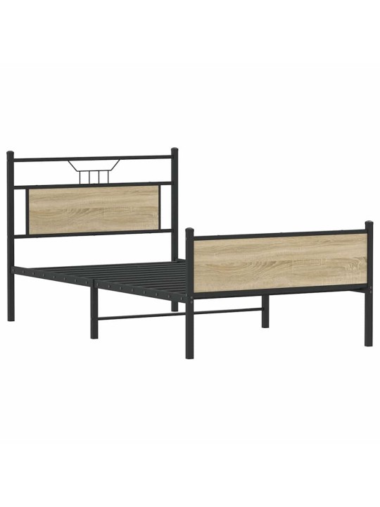 VOODIRAAM ILMA MADRATSITA, SONOMA TAMM, 107X203 CM, TEHISPUIT