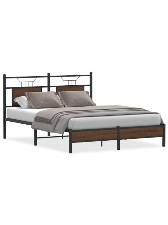 VOODIRAAM ILMA MADRATSITA PRUUN TAMM 137X190 CM TEHISPUIT