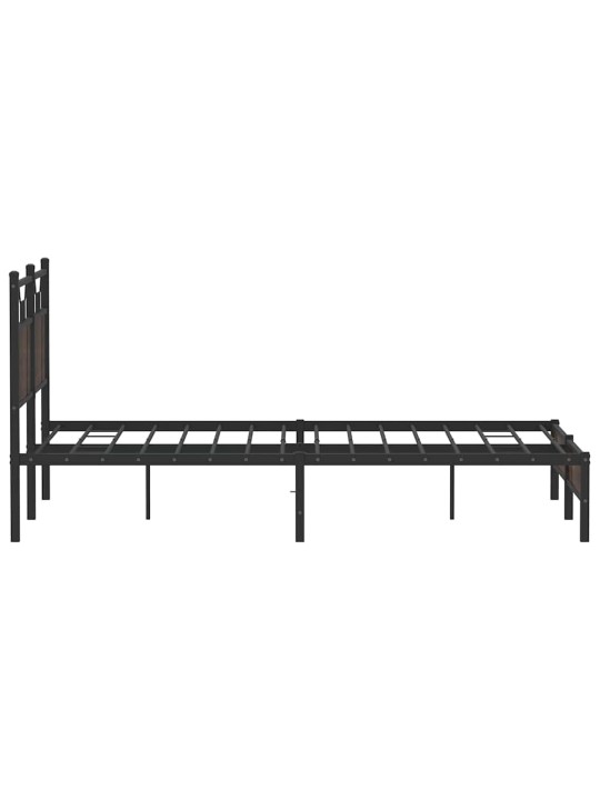 VOODIRAAM ILMA MADRATSITA PRUUN TAMM 140X200 CM TEHISPUIT