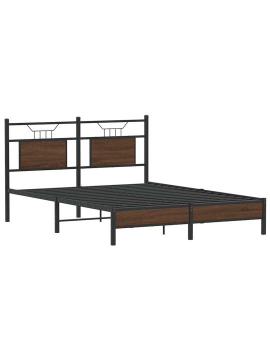 VOODIRAAM ILMA MADRATSITA PRUUN TAMM 150X200 CM TEHISPUIT