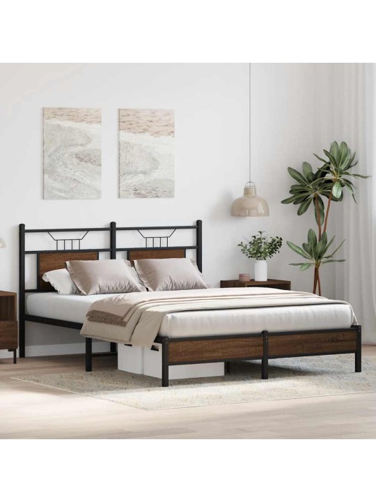 VOODIRAAM ILMA MADRATSITA PRUUN TAMM 150X200 CM TEHISPUIT