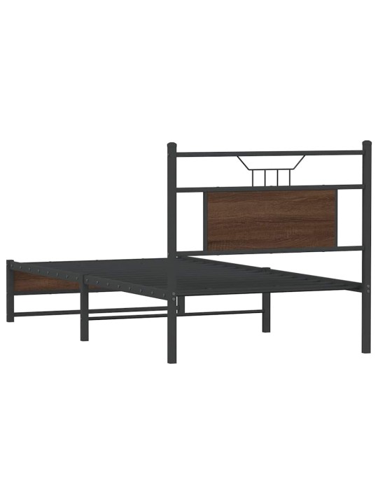 PEATSIGA VOODIRAAM, ILMA MADRATSITA, PRUUN TAMM 75X190 CM
