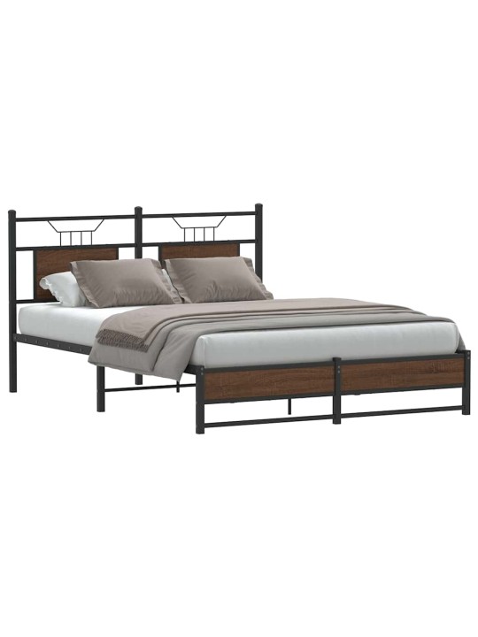 VOODIRAAM ILMA MADRATSITA PRUUN TAMM 137X190 CM TEHISPUIT