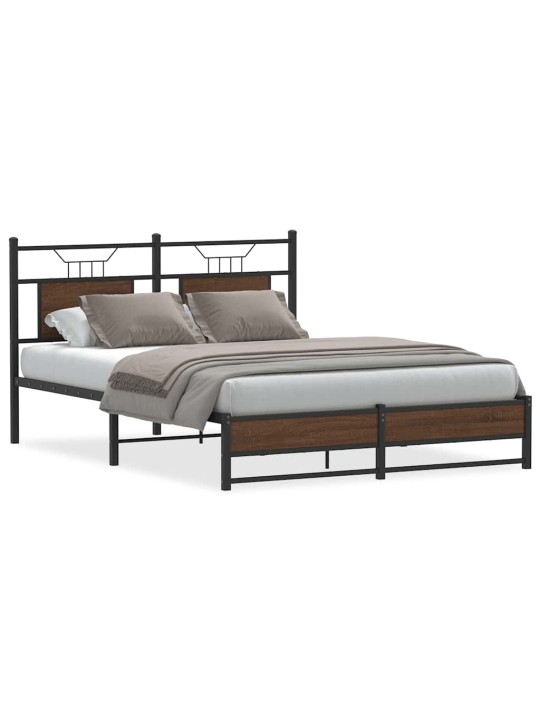 VOODIRAAM ILMA MADRATSITA PRUUN TAMM 150X200 CM TEHISPUIT