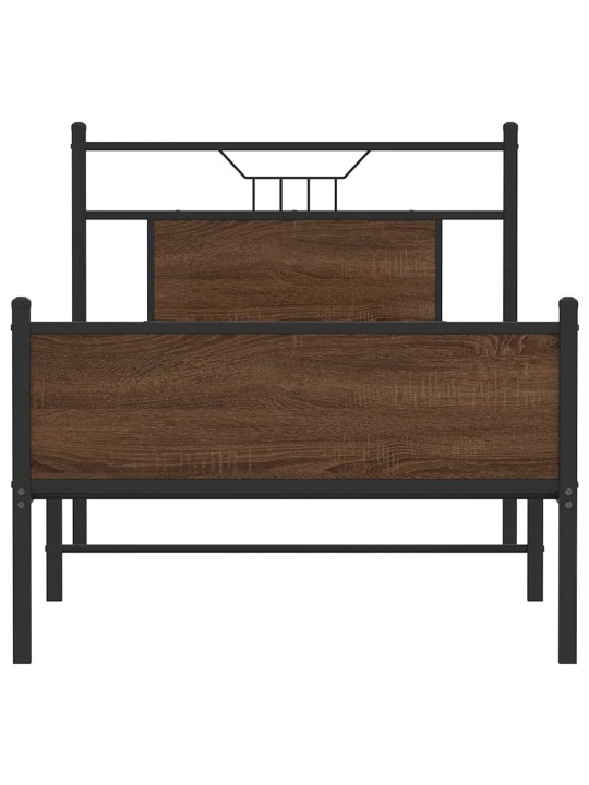 PEATSIGA VOODIRAAM, ILMA MADRATSITA, PRUUN TAMM 75X190 CM