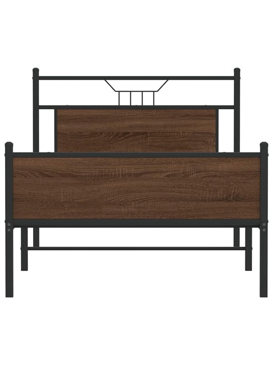 PEATSIGA VOODIRAAM, ILMA MADRATSITA, PRUUN TAMM 100X200CM
