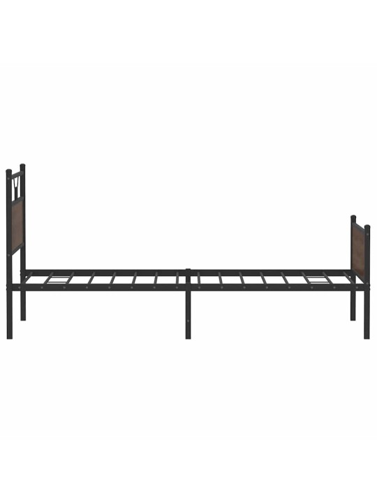 VOODIRAAM ILMA MADRATSITA, PRUUN TAMM, 107X203 CM, TEHISPUIT