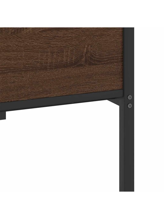 VOODIRAAM ILMA MADRATSITA, PRUUN TAMM, 107X203 CM, TEHISPUIT