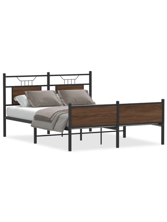 VOODIRAAM ILMA MADRATSITA PRUUN TAMM 137X190 CM TEHISPUIT