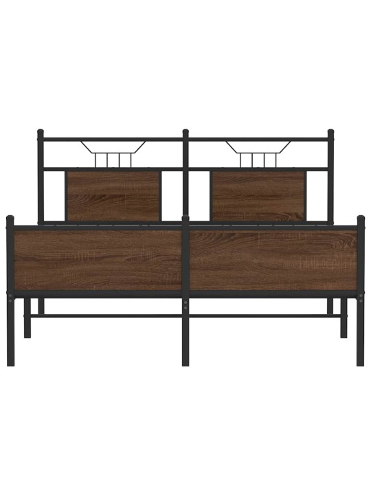 VOODIRAAM ILMA MADRATSITA PRUUN TAMM 137X190 CM TEHISPUIT